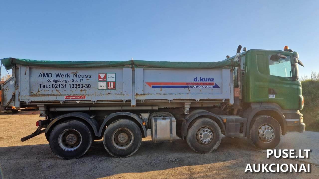 Automobilis Scania R400 Krovininis savivartis 4
