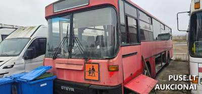 Autobusų ir šiukšliavežių parko aukcionas Kaišiadorių rajone. Pradinė kaina 10705 EUR