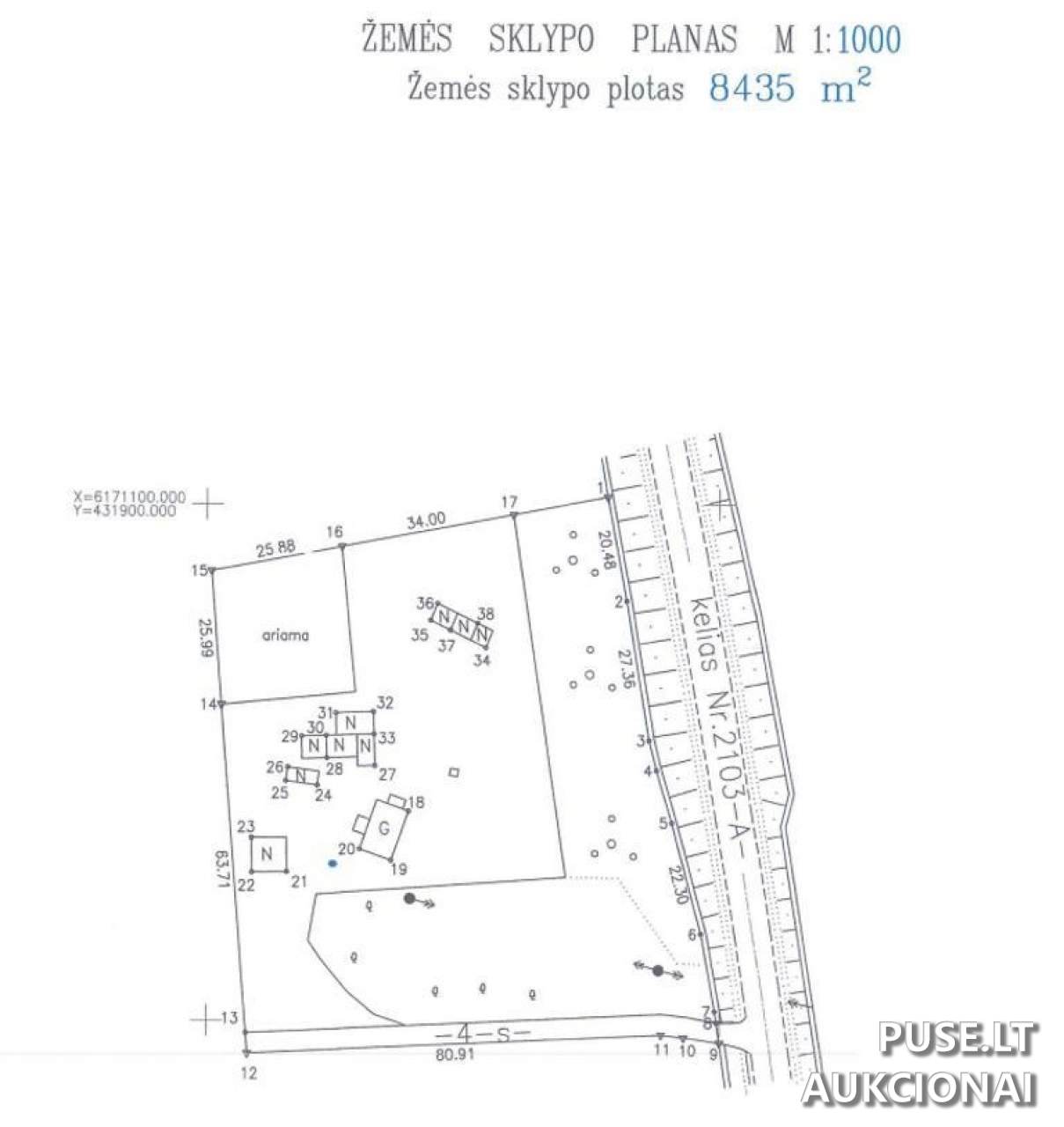 Gyvenamasis namas Pastatai Kelmės gatvė 48, 86105 Verpena, Lithuania 7
