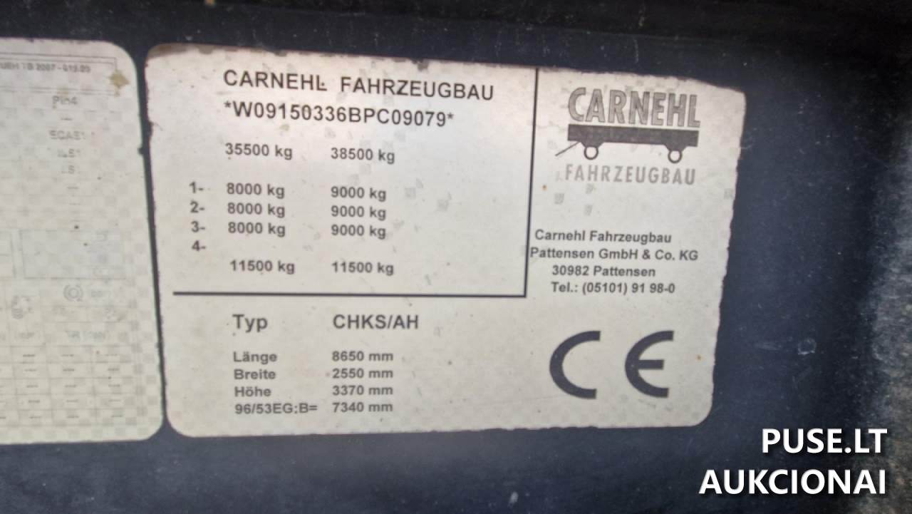 Priekaba Carnehl CHKS/AH Priekaba arba puspriekabė virš 10t. 7