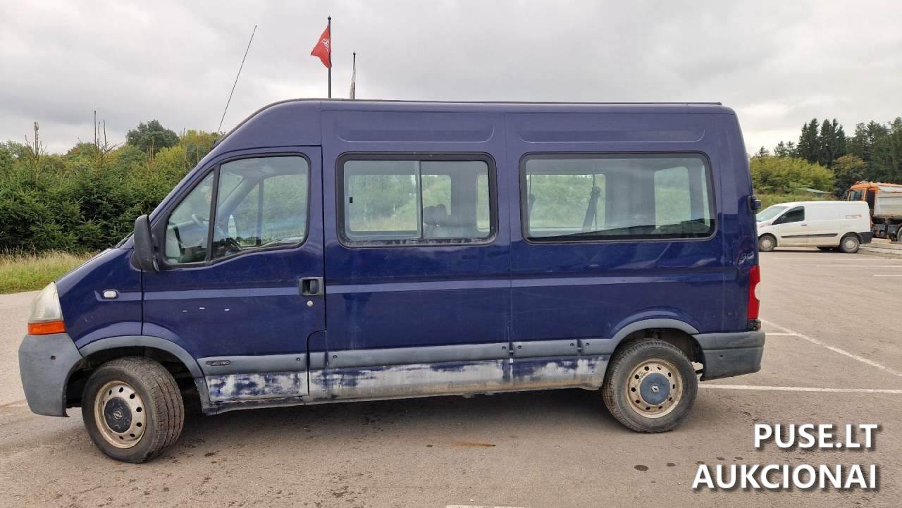 Automobilis Renault Master Mažas autobusas 3