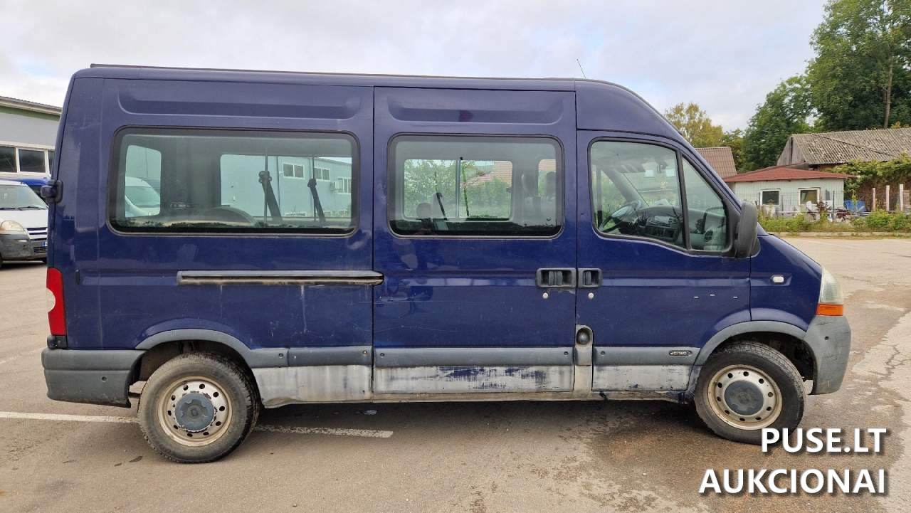 Automobilis Renault Master Mažas autobusas 4