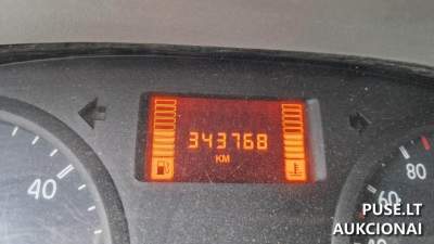 Parduodamas Renault Master autobusas 2010 m. pradinė kaina 2000 EUR, PVM objektas