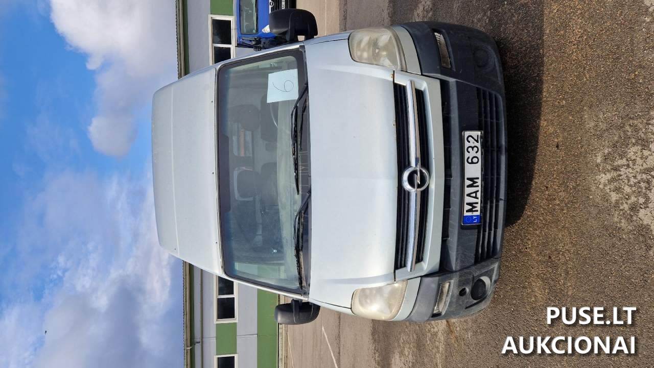 Automobilis Opel Movano Krovininis automobilis iki 3,5t. 2