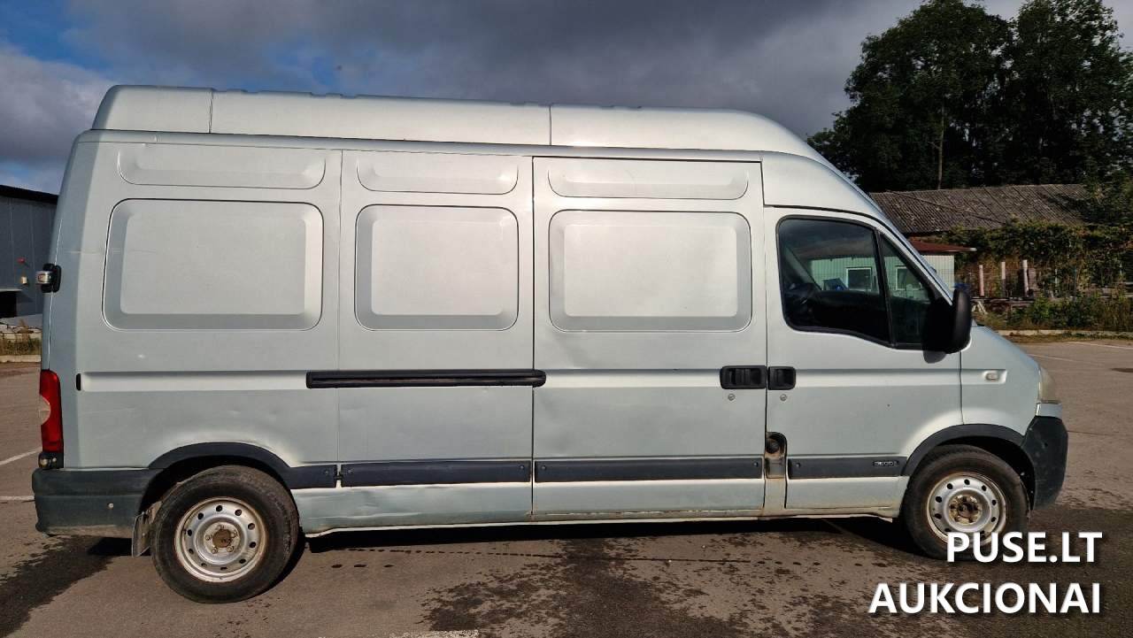 Automobilis Opel Movano Krovininis automobilis iki 3,5t. 4