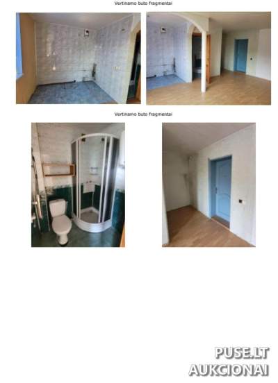 Parduodamas butas Šilutės rajone Macikų kaime Beržų g. 11-12, pradinė kaina 11340 EUR