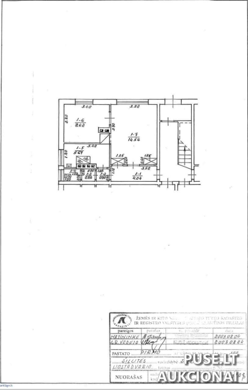 Butas Nr.1 Patalpos/Butai Uostadvario g. 19, 99352 Uostadvaris, Lithuania 1
