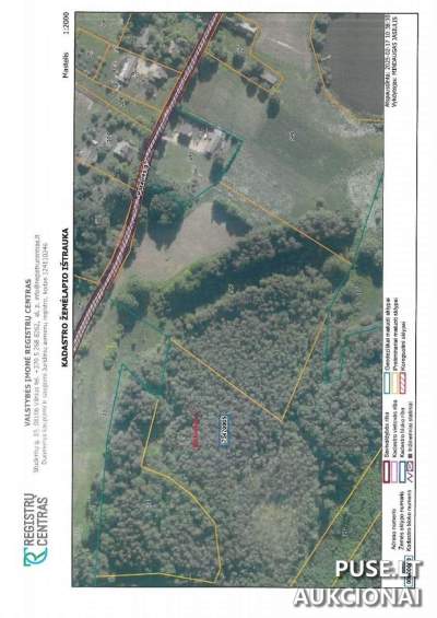 Žemės ūkio paskirties sklypas Rokiškio rajone, Melučių k., 1.52 ha dalis už 1148 EUR