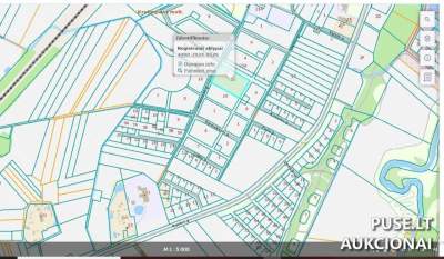Žemės sklypas Kretingalėje, Pramonės g. 23, 0.8976 ha, pradinė kaina 32815 EUR