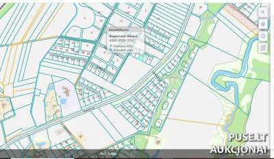 Žemės sklypas Klaipėdos rajone, Kretingalėje, Pušų g. 5, 0.1124 ha, pradinė kaina 4937 EUR