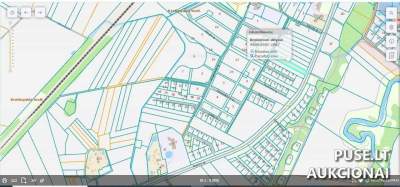 Žemės sklypas Klaipėdos rajone, Kretingalėje 0.4685 ha, pradinė kaina 18658 EUR