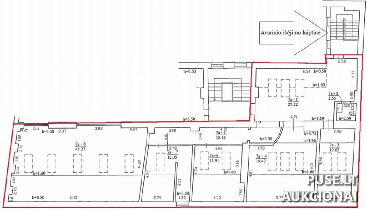 Administracinės patalpos Patalpos/Butai Vilniaus g. 23, 01116 Vilnius, Lithuania 1