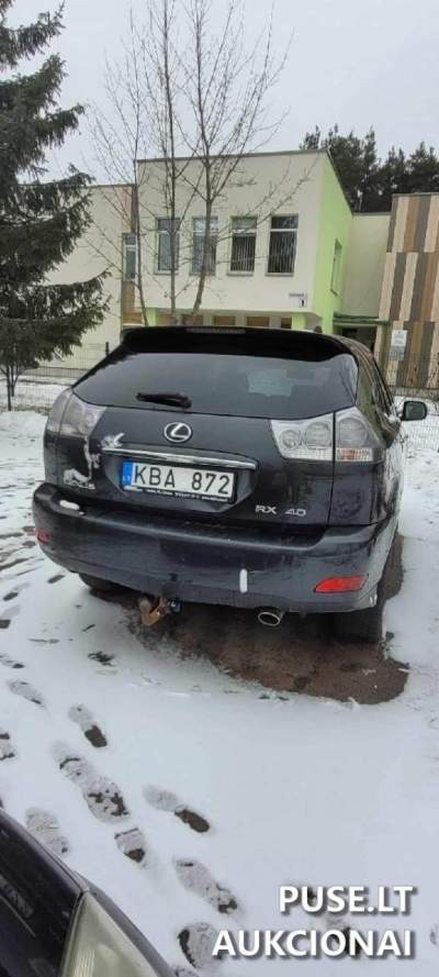 Parduodamas automobilis Lexus 400H 2009m. aukcione 2500 EUR