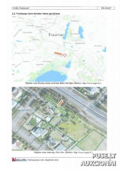 Žemės sklypo 1/4 dalis Šiauliuose, Pramonės g. 60 - gyvenamoji teritorija, 4320 EUR