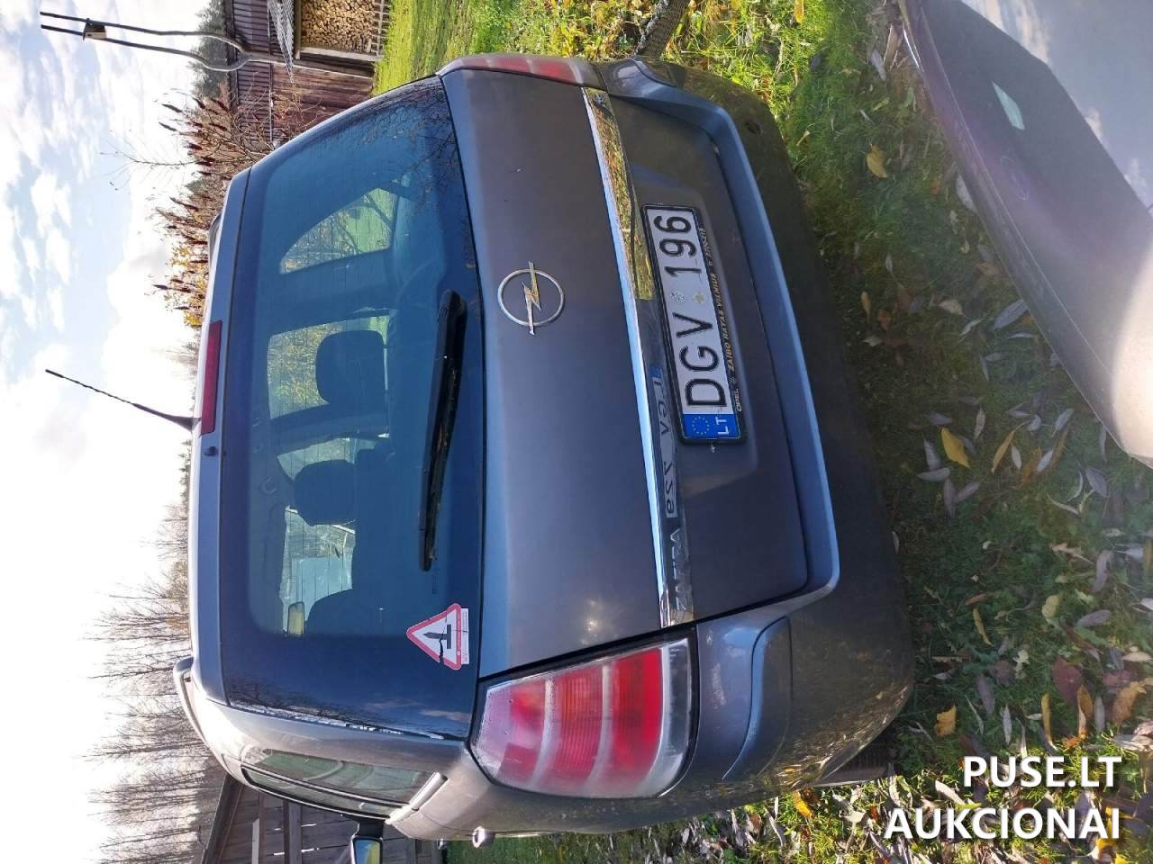 Opel Zafira Lengvasis automobilis 1