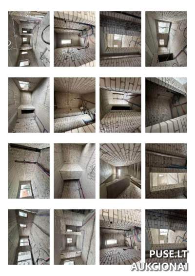 Parduodamas nebaigtas statyti daugiabutis su 0.23 ha sklypu Vilniuje, Simono Grunau g. 38, pradinė kaina 2922000 EUR