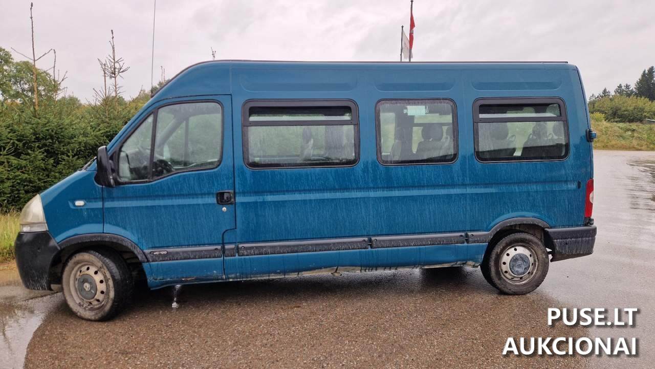 Automobilis Renault Master Mažas autobusas 3
