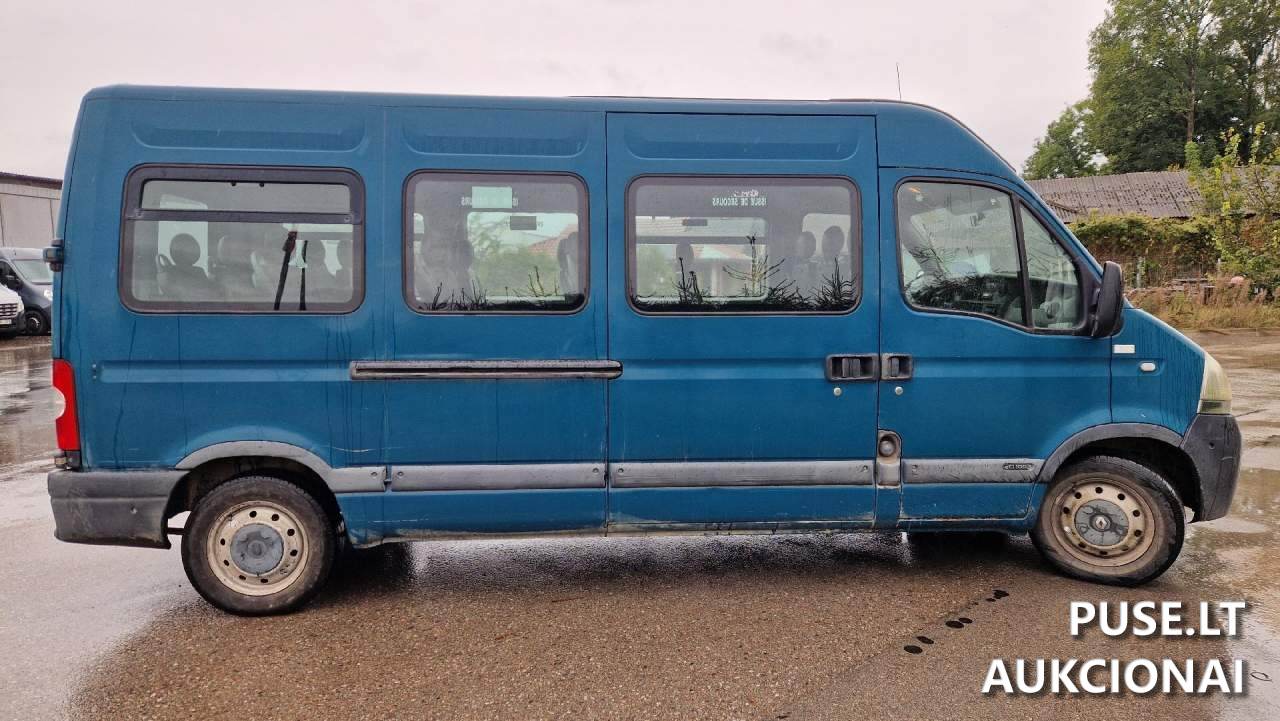 Automobilis Renault Master Mažas autobusas 4