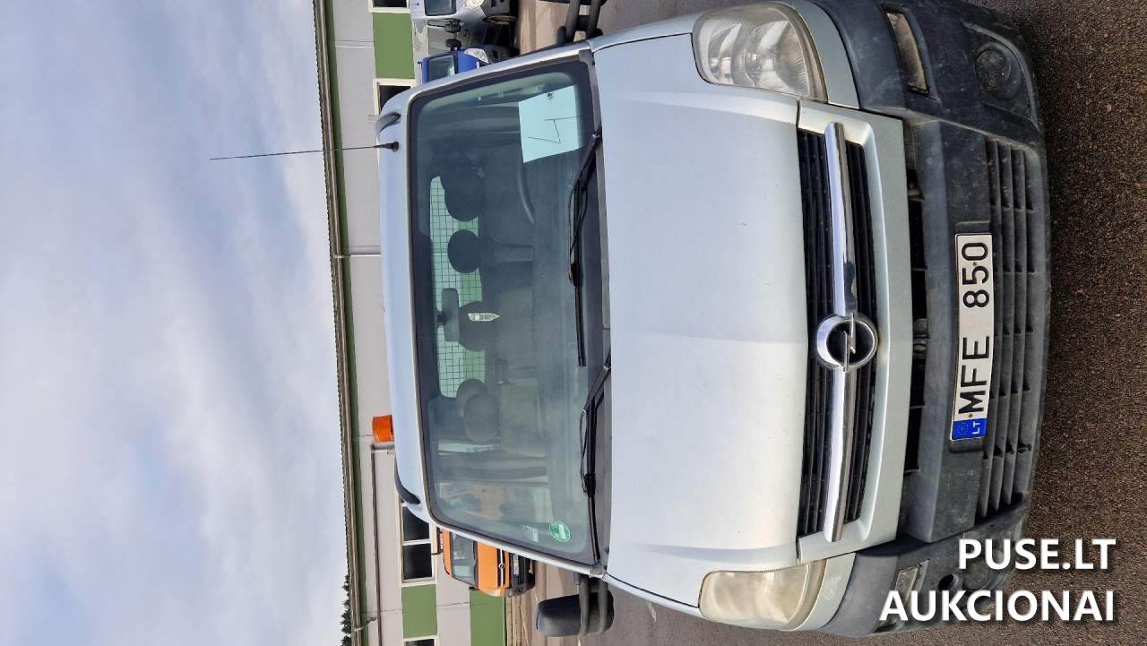 Automobilis Opel Movano Krovininis automobilis iki 3,5t. 2