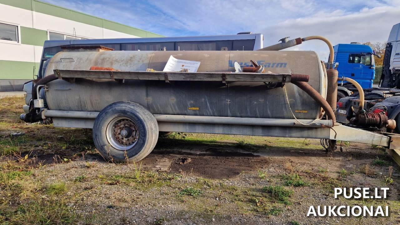 Cisterna Vestfarm GV10000 Traktoriai, savaeigės mašinos, priekabos, puspriekabės 3