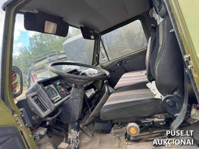 Krovininis automobilis MAN-VW 8.136 FAE su motogeneratoriumi aukcione, pradinė kaina 16500 EUR Šiauliuose