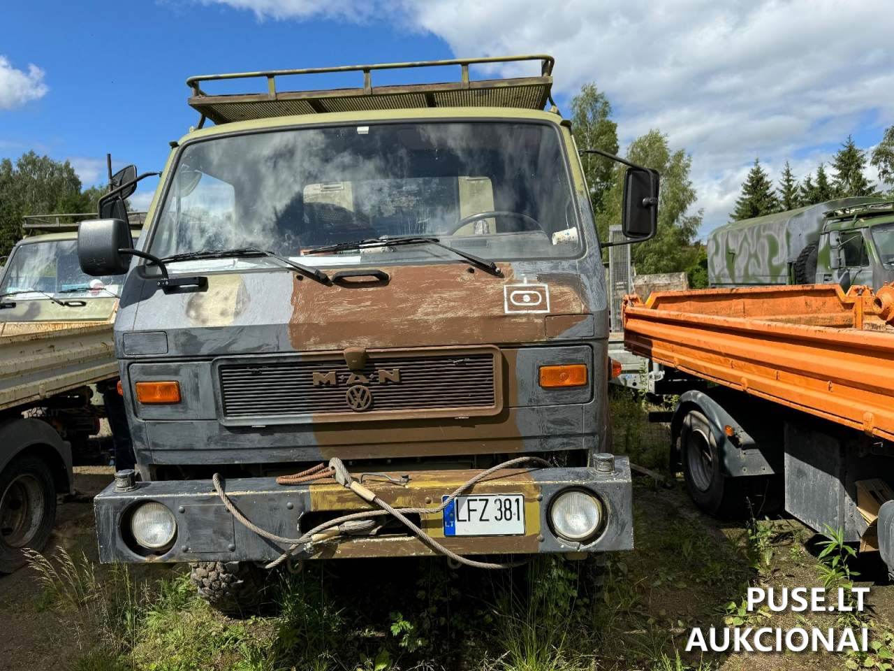 MAN 8.136 FAE Krovininis automobilis nuo 3,5t. iki 12t. 2