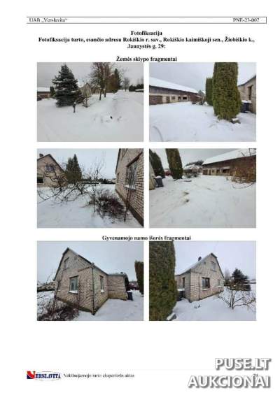 Žemės sklypas su namu ir tvartu Rokiškio r. Žiobiškio kaimo, Jaunystės g. 29, 12800 EUR