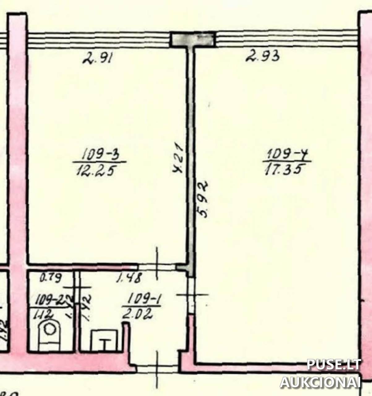 Butas Patalpos/Butai Šėtos g. 116, Kėdainiai, 58115 Kėdainių r. sav., Lithuania 1