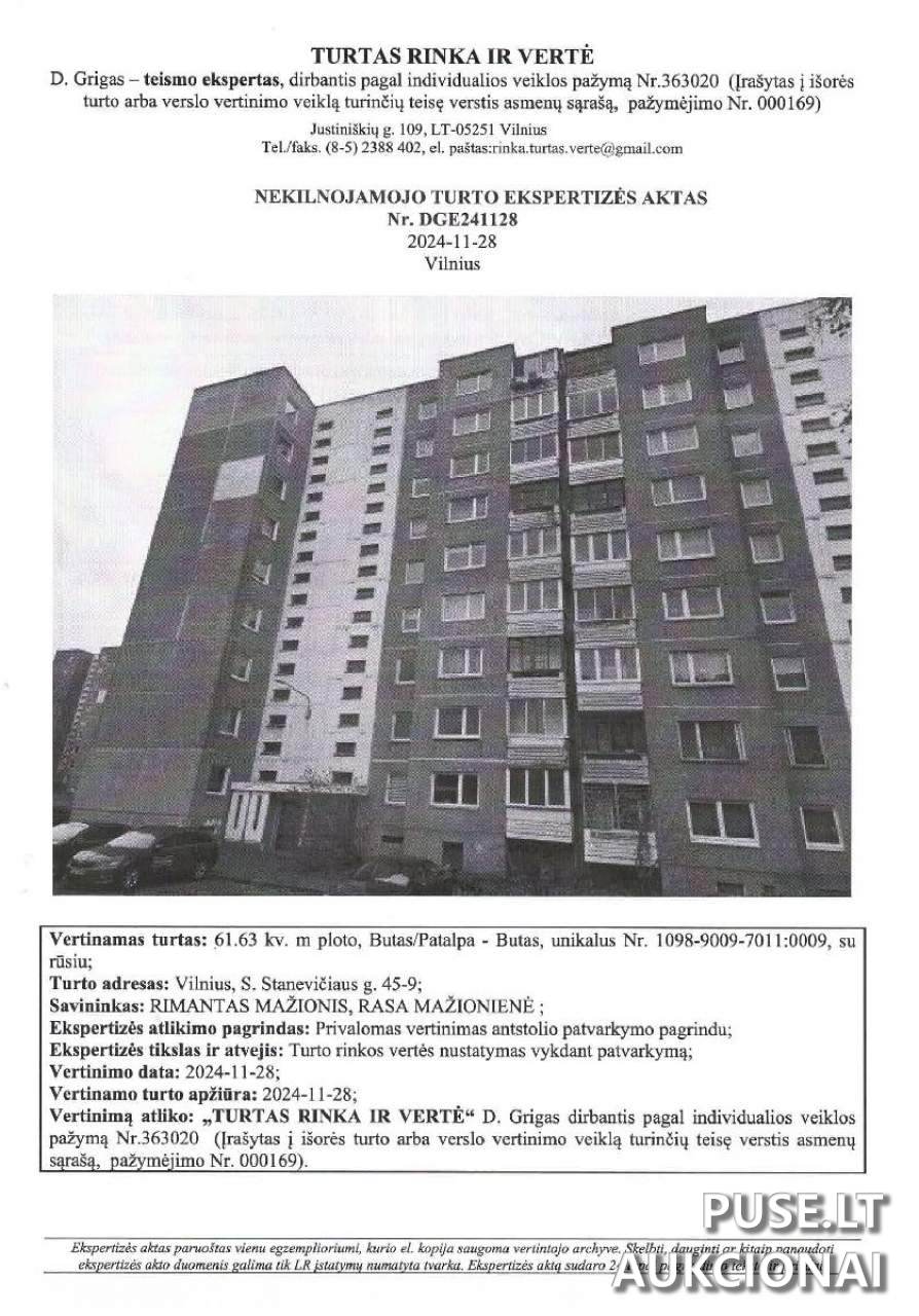 Butas Patalpos/Butai S. Stanevičiaus g. 45, Vilnius, 07115 Vilniaus m. sav., Lithuania 2