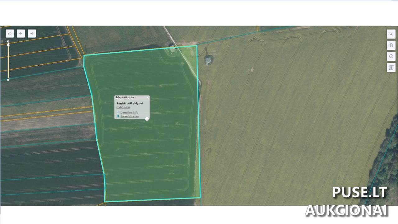 Žemės sklypas Sklypai Šilo g. 24, 83183 Pakruojo r. sav., Lithuania 2