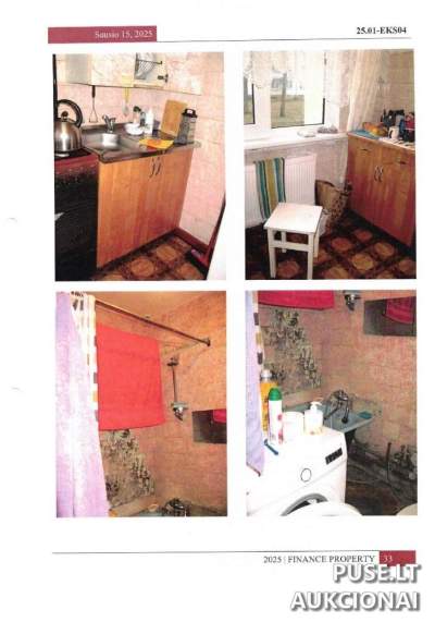 Parduodamas 1/1 butas Elektrėnuose, Draugystės g. 8, pradinė kaina 49840 EUR