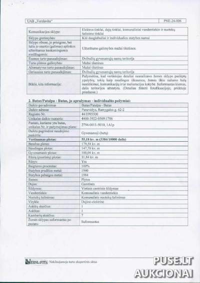 Žemės sklypo dalis Panevėžyje, Ramygalos g. 62, su vienbučių gyvenamųjų namų paskirtimi - 33280 EUR