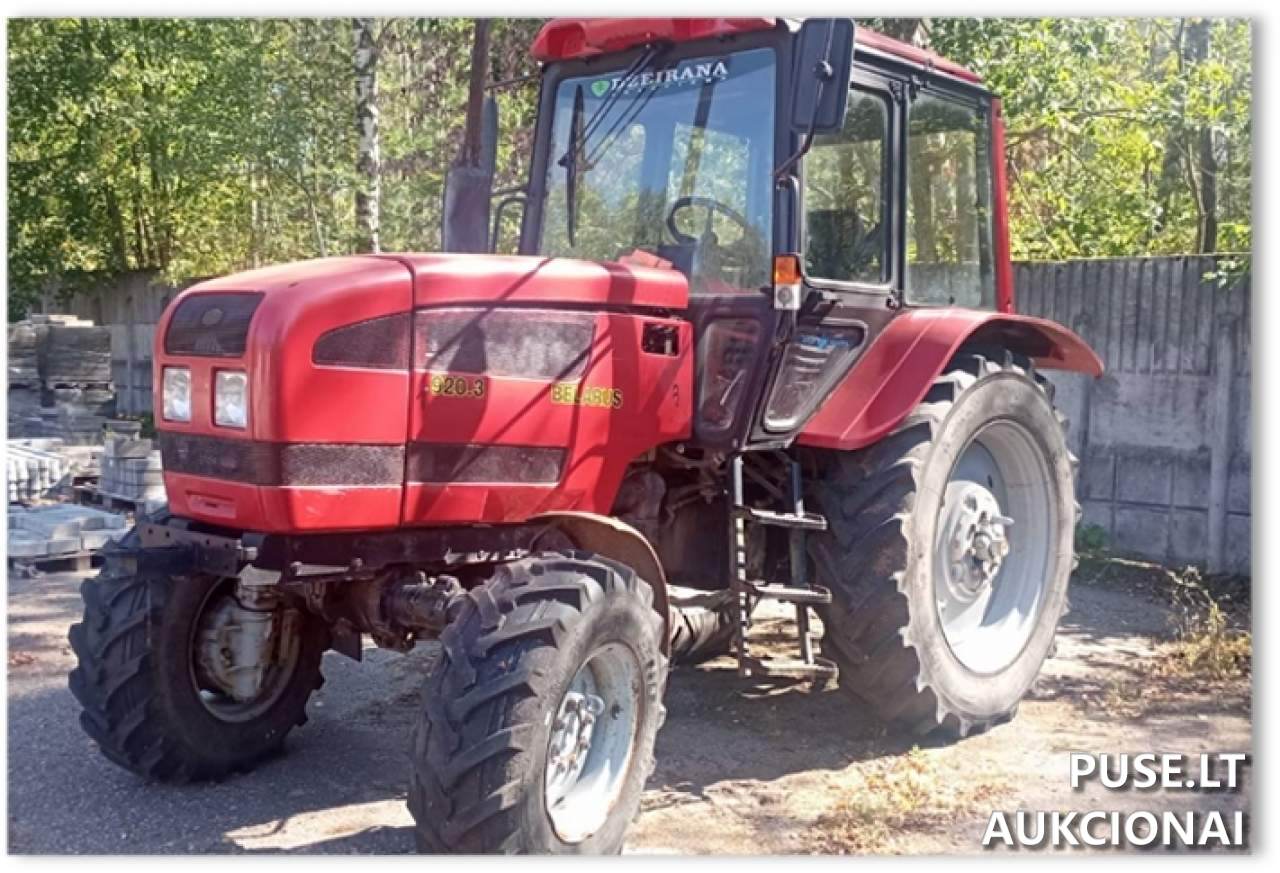MTZ 920.3 Traktoriai, savaeigės mašinos, priekabos, puspriekabės 1