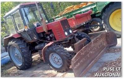 Traktorius MTZ 82.1 su defektais parduodamas aukcione nuo 4230 EUR