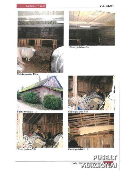 Gyvenamasis namas Alytaus r. sav., Kružiūnų k., Sodžiaus g. 12 parduodamas aukcione nuo 14400 EUR