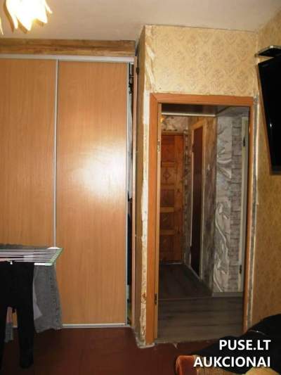 1/2 buto dalis Vilniuje, Justiniškių g. 38, pradinė kaina 33600 EUR