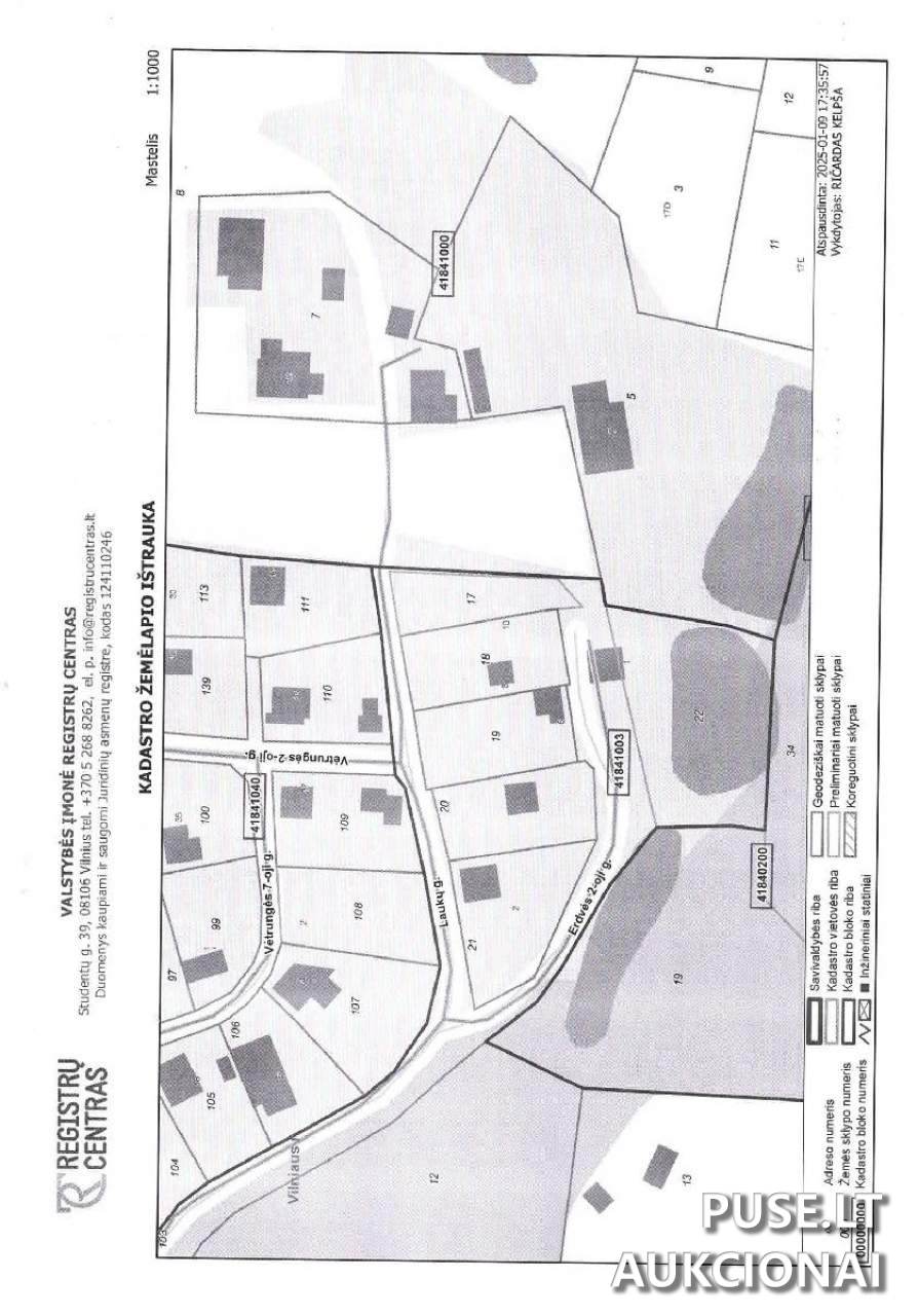 Žemės sklypas Sklypai Erdvės 2-oji g. 8, kaimas, 14216 Vilniaus r. sav., Lithuania 39