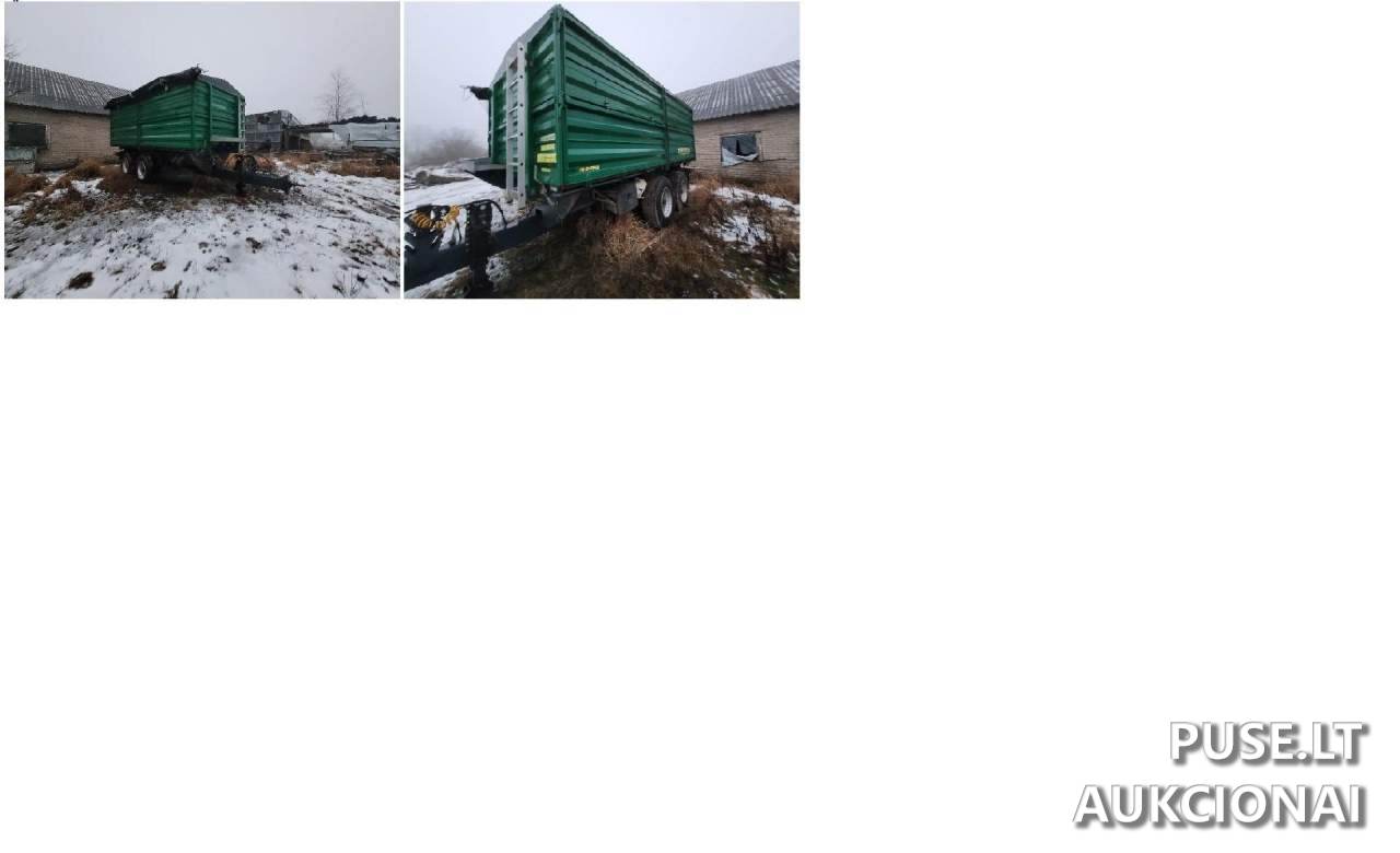 Traktoriaus puspriekabė ZASLAW D762-14 Traktoriai, savaeigės mašinos, priekabos, puspriekabės 2