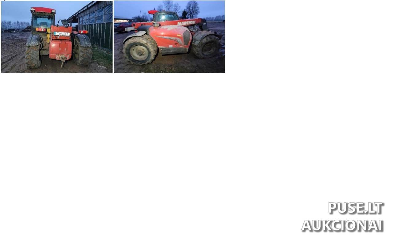 Krautuvas Manitou MLT 741-120 Traktoriai, savaeigės mašinos, priekabos, puspriekabės 2