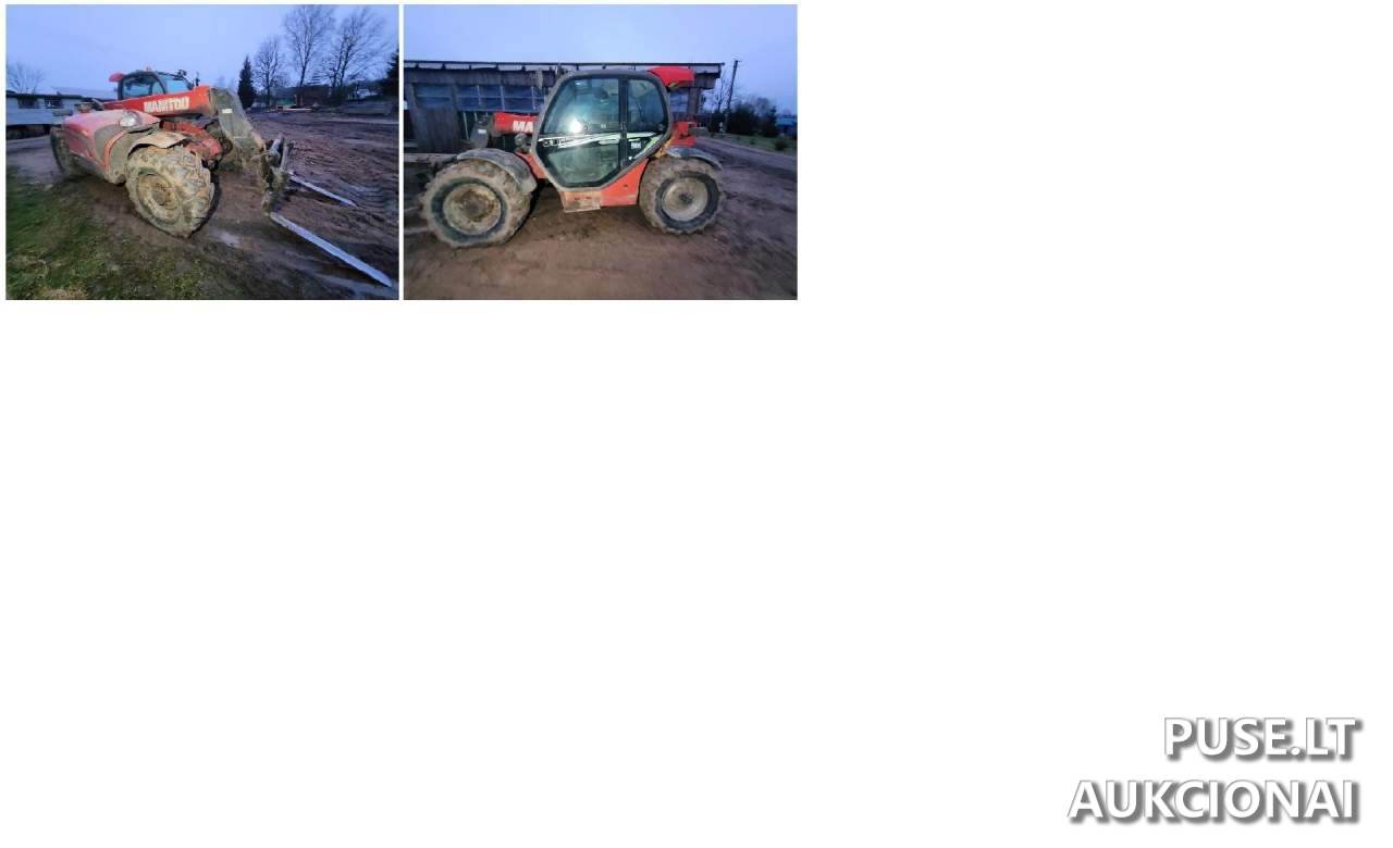 Krautuvas Manitou MLT 741-120 Traktoriai, savaeigės mašinos, priekabos, puspriekabės 3
