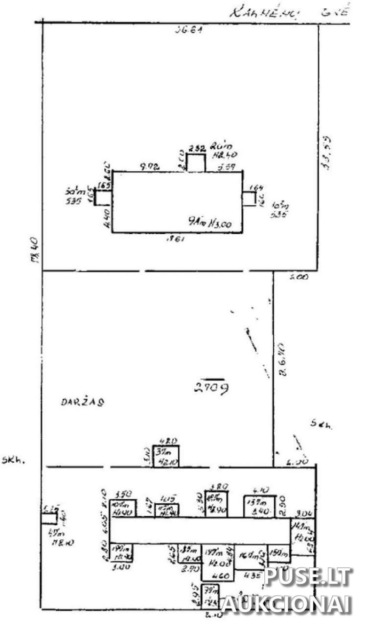 Butas Patalpos/Butai Kalnėnų g. 9, 74110 Jurbarkas, Lithuania 1