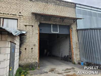 93/100 Gamybinės ir administracinės patalpos Kaune T. Masiulio g. 18A, pradinė kaina 692640 EUR