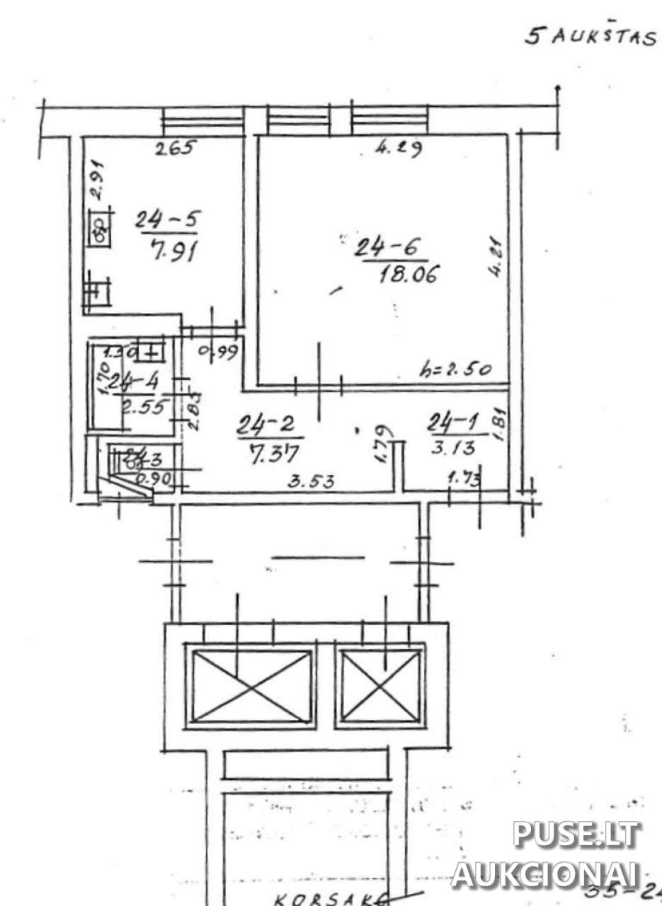 Butas Patalpos/Butai K. Korsako g. 35, 83384 Šiauliai, Lithuania 7