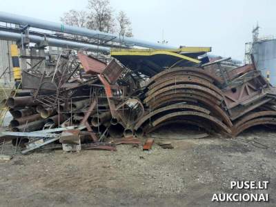 Metalo laužo atliekų pardavimas viešame aukcione Kaune nuo 79500 EUR