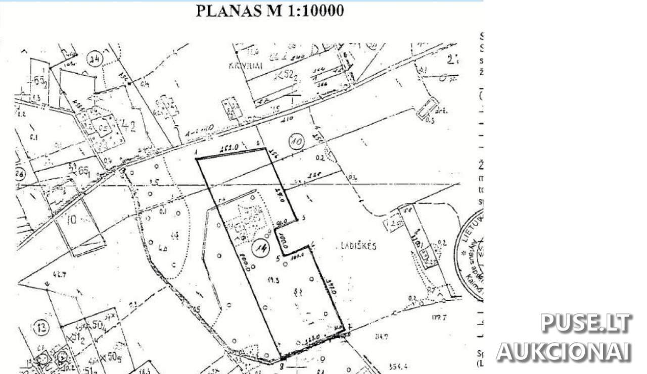 Žemės sklypas Sklypai 5Q2R+HG, 65247 Kriviliai, Lithuania 1