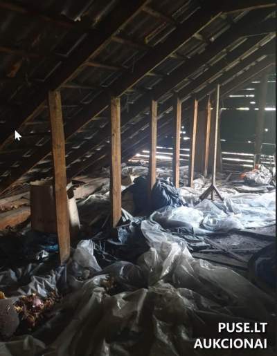 Parduodama neįrengta pastogė Vilniuje, Pušų g. 1-8A, pradinė kaina 28008 EUR