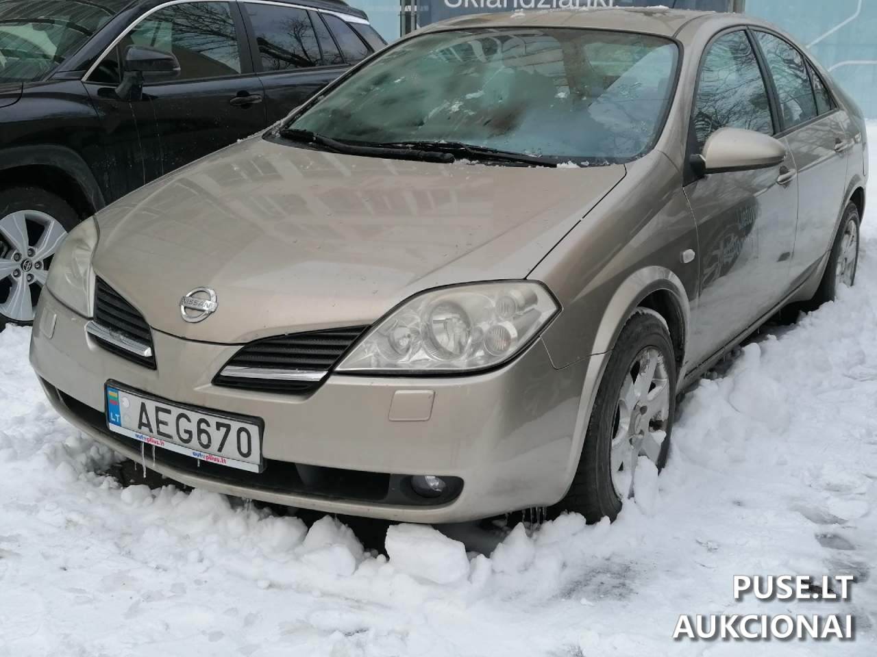NISSAN PRIMERA Lengvasis automobilis 3