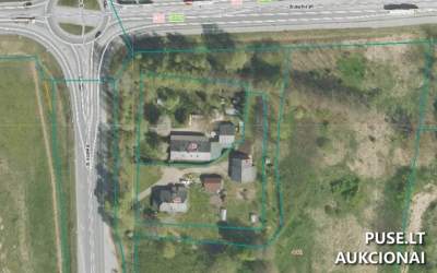 1/3 dalis buto Telšiuose, Šiaulių pl. 8, 4320 EUR pradinė kaina, 47 kv.m