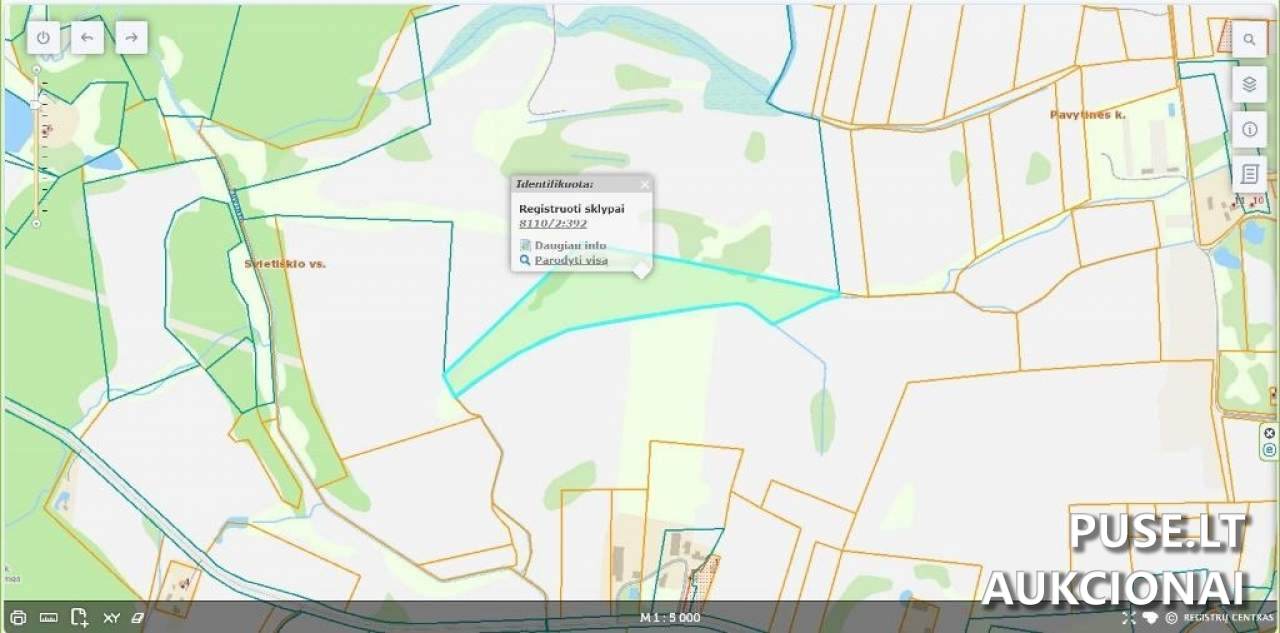 Žemės sklypas Sklypai Ukmergė District Municipality, Lithuania 1
