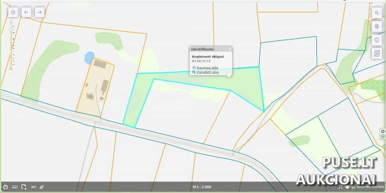 Žemės sklypas Sklypai Ukmergė District Municipality, Lithuania 1